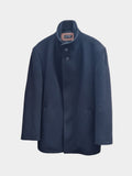 Men's Navy Short Coat Size XL