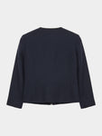 Women's Danaelle Navy Jacket Blazer Size T2 - M