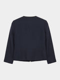 Women's Danaelle Navy Jacket Blazer Size T2 - M