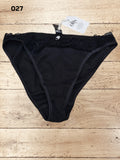 Black Neva Panties Size M