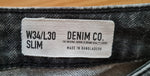 Men's Denim Trousers W34