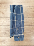 Men's Flannel Check Cotton Long Sleeve Shirts Size XXL