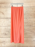 Women's Peach Maxi Skirt Size 8