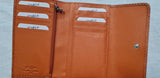 Women' Coral Terracotta Purse / Wallet