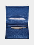 Elegant Women's Blue Card Holder