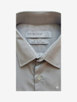 Men's Slim Fit Short Sleeve Cotton Shirts Size 17.5