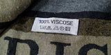 Men's Paris Print Scarf 216x66 cm