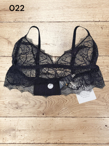 Black Bralette Liao Bra Size XL