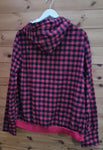 Women's Checked Hoodie Size XXL