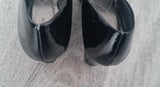 Women's Patent Leather Shoes Size 39