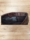Women's Brown Leather Gloves Size M