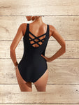 Womens X Scoopback Round Neck One Piec Swimsuit Size XL / 18 - 20