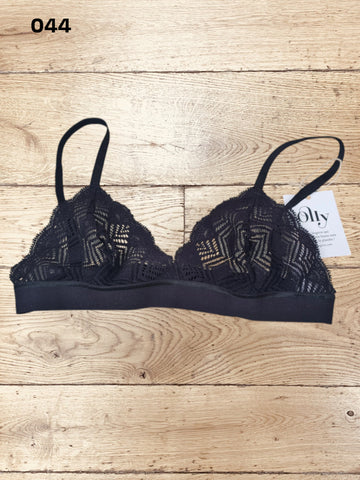 Black Dawa Geometric Bra Size S