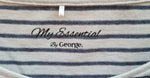 Women's Striped T-Shirt Size 18