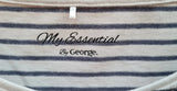 Women's Striped T-Shirt Size 18