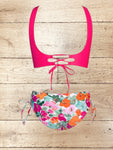 Women's Bikini Set Twist Front Tie Side Size M / UK 12 - 14