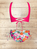 Women's Bikini Set Twist Front Tie Side Size M / UK 12 - 14