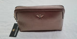 Women's Bronze Makeup Bag