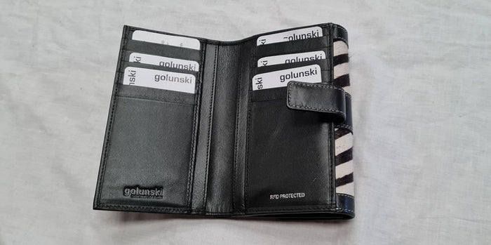 Women's Purses Hair On Black Purse Wallet