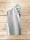 Women Reva Wave-trim White Shirt Size UK 12