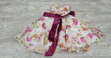 Girl's Floral Sleeveless Dress Size 2/3 Years 92 cm