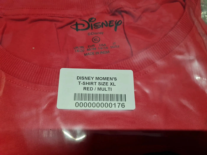 Women's Mickey Mouse Print T-shirt Size XL