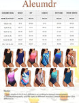 Womens Blue X Back One Piece Swimsuit Size L