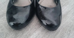Women's Patent Leather Shoes Size 39