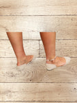 Women's Flat Beige Shoes Size L 7/8