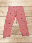 4 Pairs Girl's  Printed Leggings Size 82-96 cm