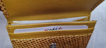 Women's Diamond Terracotta Yellow Wallet