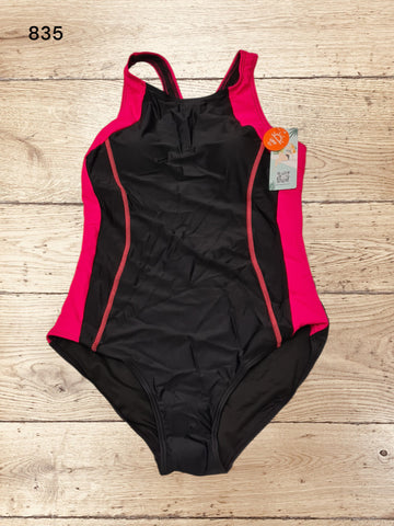 Women's Athletic One Piece Swimsuit Racerback  Size M