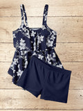 Women Plus Size 2 Piece Tankini Set Swimsuits Size XL / UK 18 - 20