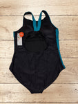 Women's Athletic One Piece Swimsuit Racerback  Size L