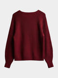 Women's Rib Crew Neck Jumper Size 10