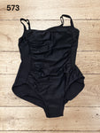 Ruched Tummy Control One Piece Swimsuits Size L