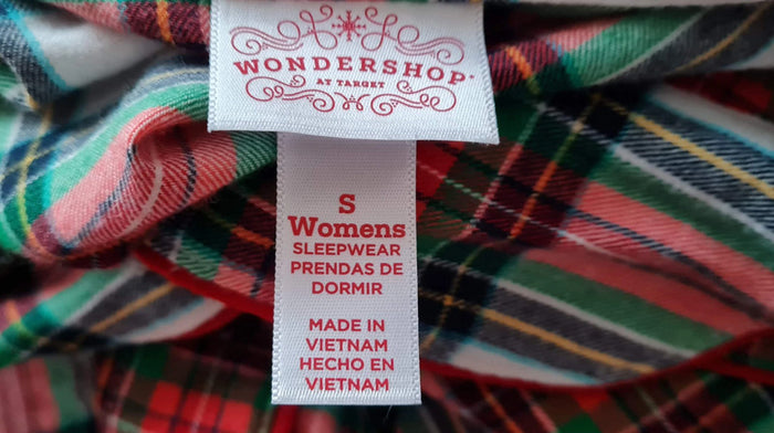 Women's Checkered Pyjamas Set Size S