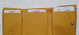 Women's Diamond Terracotta Yellow Wallet