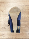 Women's Navy Blue Elegant Stilettos with Studs Size 6
