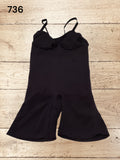 Women's Shapewear Bodysuit Full Body Shaper Butt Lifter Thigh Size M