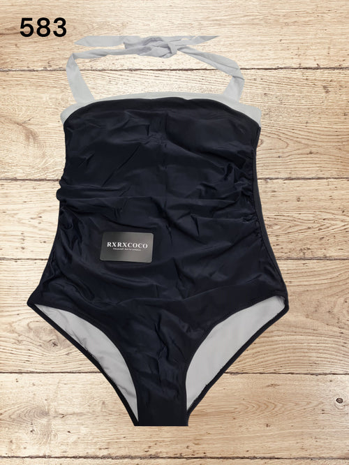 Women Halter Neck One-Piece Swimsuit Size XL / UK 16 - 18