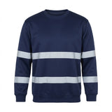 B307 Iona Navy Hi-Vis Sweater Size XL