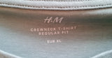 Men's Plain T-shirt Size XL