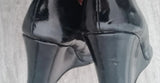 Women's Patent Leather Shoes Size 39