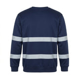 B307 Iona Navy Hi-Vis Sweater Size XL