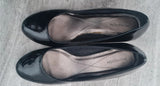 Women's Patent Leather Shoes Size 39