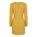 Women's Mustard Mini Dress M