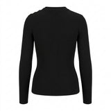 Women's Ribbed Jumper Black 12