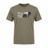Graphic Print T-Shirt Men's Size L – Khaki