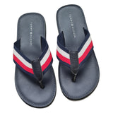 Men's Iconic Stripe Flip Flops Navy 6